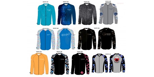 Choices of custom jackets